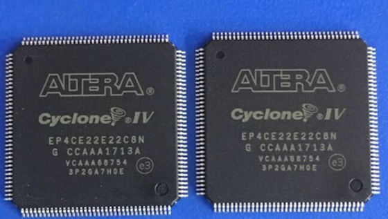 EP4CE22E22C8N  IC FPGA 79 I/O 144EQFP