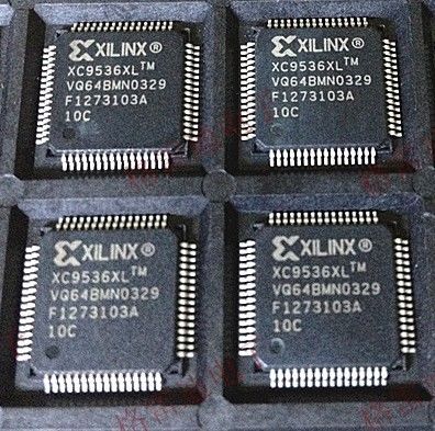 Surface Mount IC Electronic Components XC9536XL-10VQG64C IC CPLD 36MC 10NS 64VQFP
