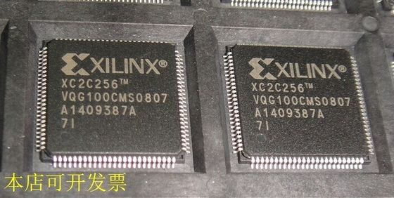 Memory Chip CPLD IC Electronic Components 256MC 6.7NS 100VQFP XC2C256-7VQG100I