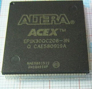 EP1K30QC208-3N   IC FPGA 147 I/O 208QFP