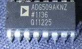 44V Supply Maximum Rating PMIC Chip ADG509AKNZ IC MULTIPLEXER DUAL 4X1 16DIP