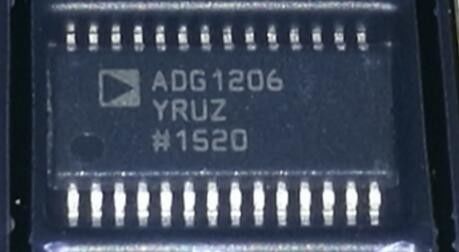 1.5pF Off Capacitance PMIC Chip ADG1206YRUZ IC MULTIPLEXER 16X1 28TSSOP RoHS Compliant