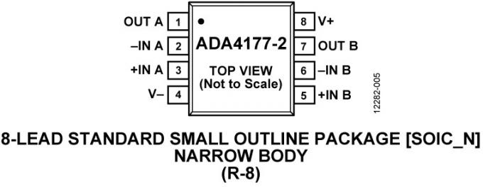 ADA4177-2ARZ Amplifier IC Chips Low Noise High Speed Precision 0